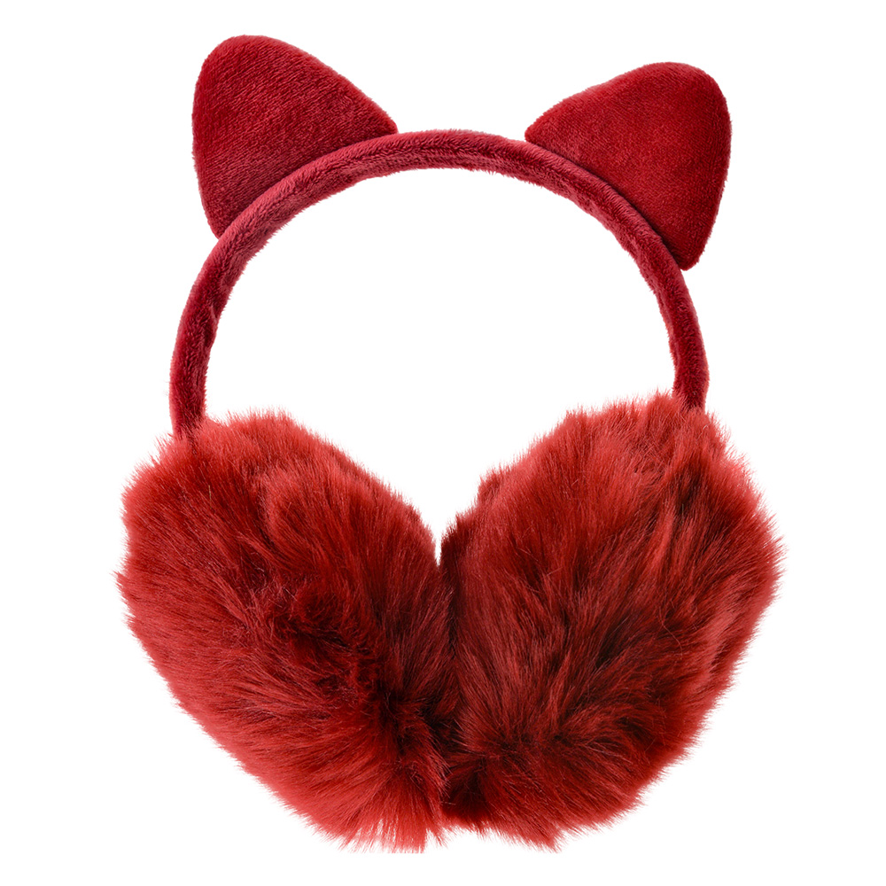 Oorwarmer kind rood