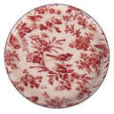 Sous-verre pour verres Rose Rouge Ø 11x1 cm
