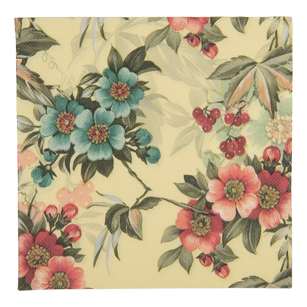 Paper napkins Yellow Red 33x33 cm (20)