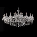 Chandelier Transparent Ø 120x64 cm E14/max 18x40W