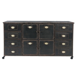 [5Y0394] Commode Marron 152x44x86 cm