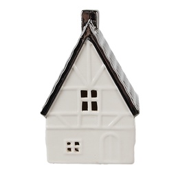 [6CE1597M] Decorazione casa con LED Beige 8x7x12 cm