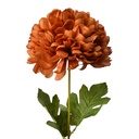 Artificial Flower Brown Green 15x15x80 cm