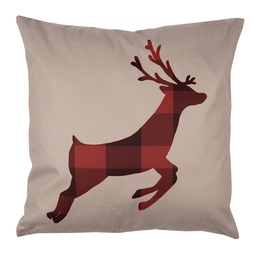 [TX22] Federe Cuscini Rosso Marrone 45x45 cm