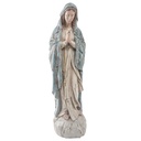 Statua Decorativa Maria Beige, Blu 22x19x78 cm