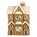Decoration House Brown Beige 23x15x33 cm