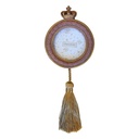 Picture Frame Pink Gold Colored 11x2x24 cm / Ø 9 cm