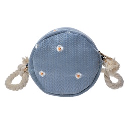 [JZBG0258BL] Sacs à main pour femmes Bleu Ø 15 cm