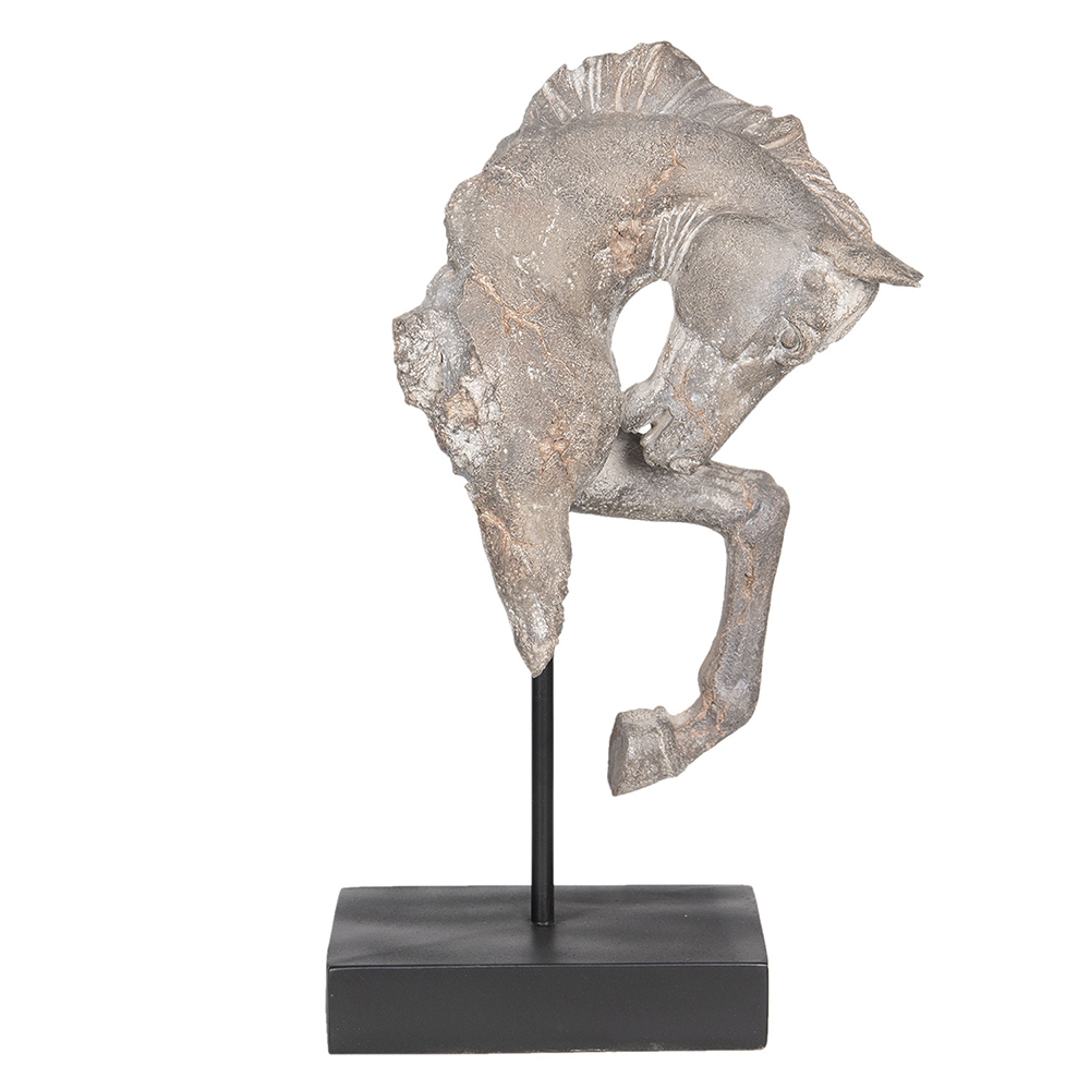Decoratie paard 28x12x43 cm