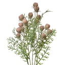 Deko Ast mit Blumen Rosa Grün 16x16x47 cm