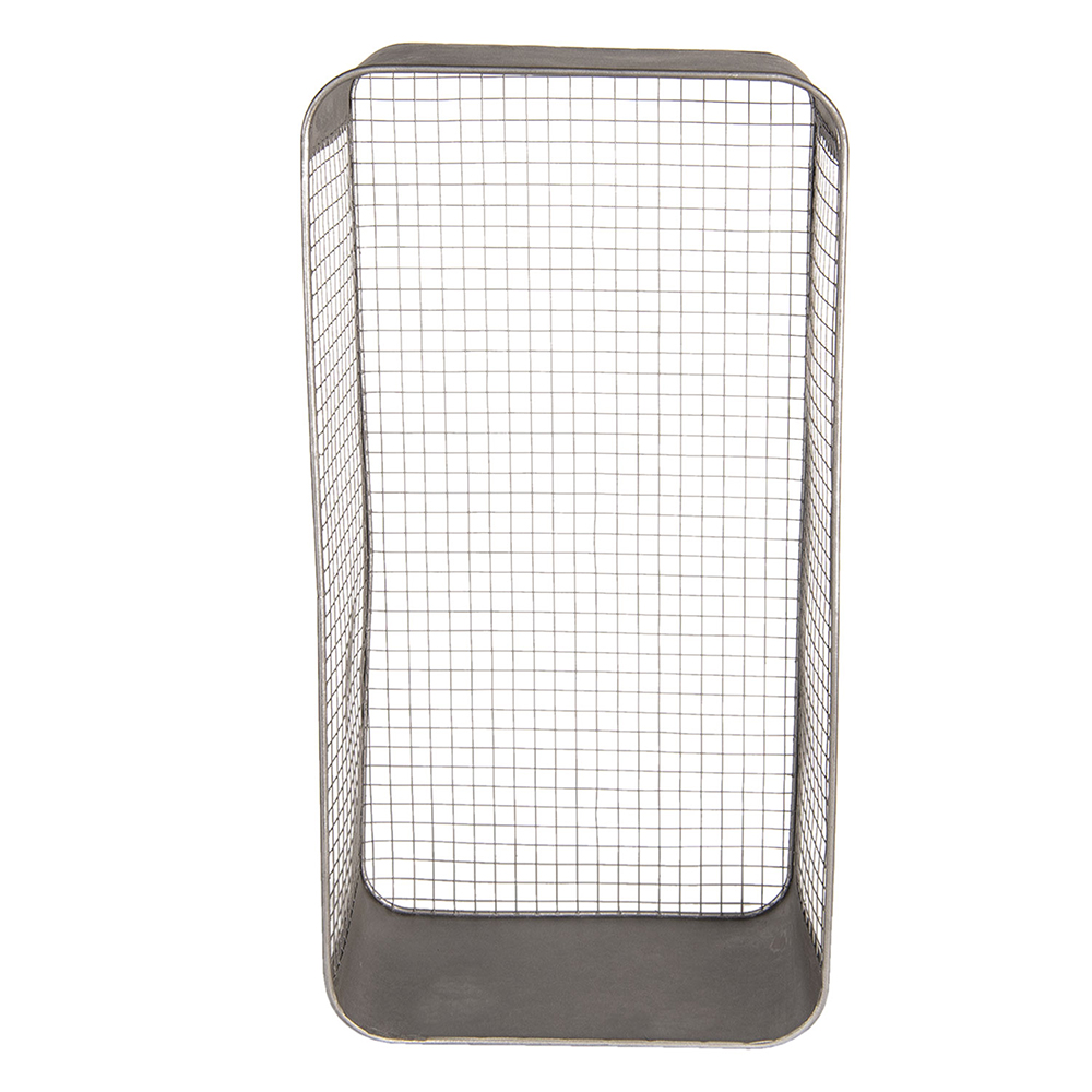 Wandrek metaal 28x15x57 cm