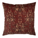 Clayre & Eef Cushion Cover 45x45 cm Red Polyester