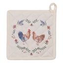 Topflappen Beige 20x20 cm