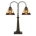 Lampada da tavolo Tiffany Beige 48x66 cm E27/max 2x40W