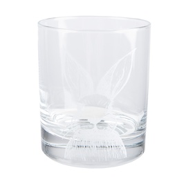 [RAEGL0005] Verre à boire Transparent Blanc Ø 7x9 cm / 300 ml