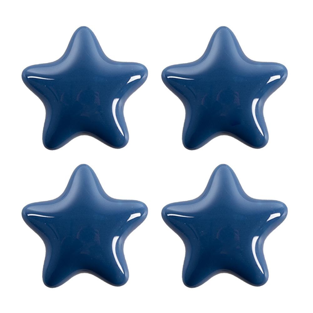 Deurknop set van 4 Ø 4x3/6 cm