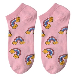 [JZSSK0035] Socken Rosa Gelb 36-41