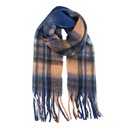 Schal Damen Blau 50x210 cm