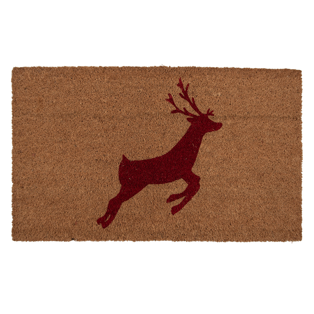 Zerbino Marrone Rosso 75x45x1 cm