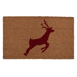 [TXMC] Paillasson intérieur Marron Rouge 75x45x1 cm