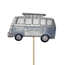 Pflanzenstecker Bus Grau 8x1x27 cm