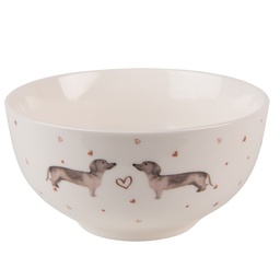 [DHLBO] Bowl Beige Brown Ø 14x7 cm / 500 ml