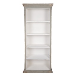 [5H0707G] Armadietto Grigio 80x36x195 cm