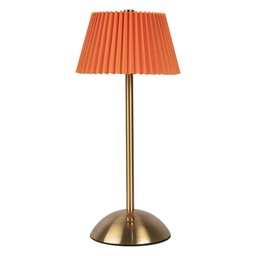 Gabriël Tischlampe 14x31 cm Orange Metall