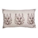 Cushion cover Beige Brown 30x50 cm