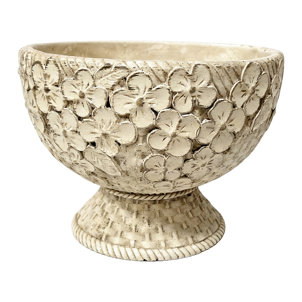 Vaso Porta Beige Ø 20x15 cm
