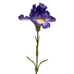 [6PL0436PA] Decoratie tak met bloemen 62 cm