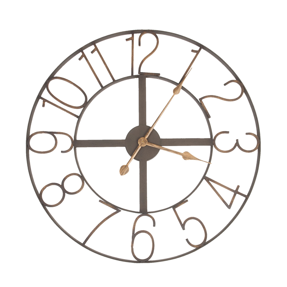 Orologio da Parete Marrone Ø 60x2 cm / 1xAA