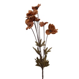 [5PL0270O] Decoratie tak met bloemen 6x8x80 cm