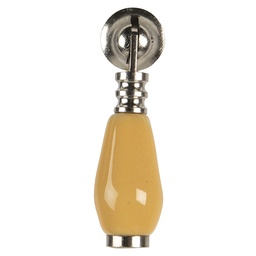 [64769] Pomello per Porta Giallo 2x2x6 cm / S4 cm