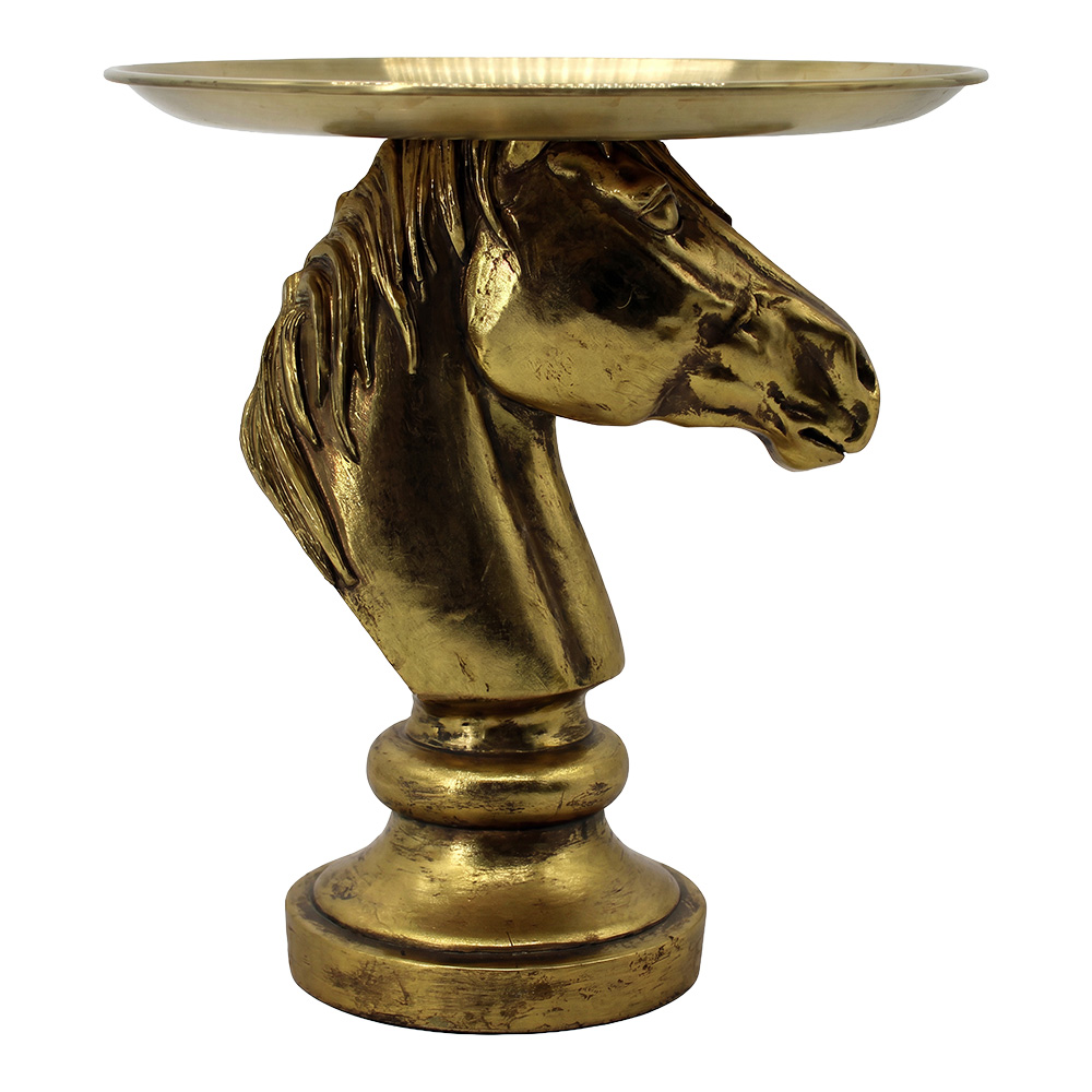 Etagere Goldfarbig Ø 26x28 cm