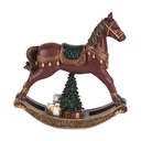 Decoration Rocking Horse Brown 18x5x19 cm