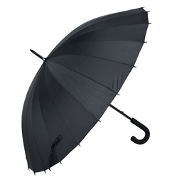 [MLUM0029Z] Parapluie Adultes Noir Ø 93x90 cm