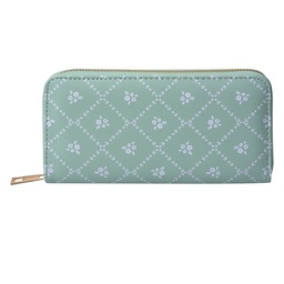 [JZPU0005-03] Borsellino Verde, Bianco 10x19 cm