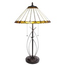 Lampada da tavolo Tiffany Ø 41x69 cm E27/max 2x60W