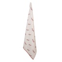 Clayre & Eef Asciugamani da cucina 50x70 cm Beige Cotone Bassotto