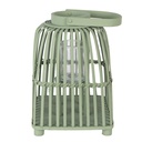 Lanterna Decorative Verde 21x21x30 cm