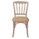 Clayre & Eef Sedie da pranzo 45x46x92 cm Marrone Legno