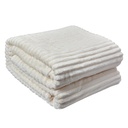 Throw Blanket White 180x200 cm