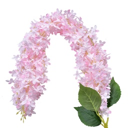 [5PL0078] Fleur artificielle Rose Blanc 10x10x110 cm
