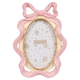 [2F1386] Picture Frame Pink Gold colored 16x3x22 cm / 10x15 cm