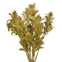 [65799] Weihnachtsdeko Ast Goldfarbig 10x7x35 cm