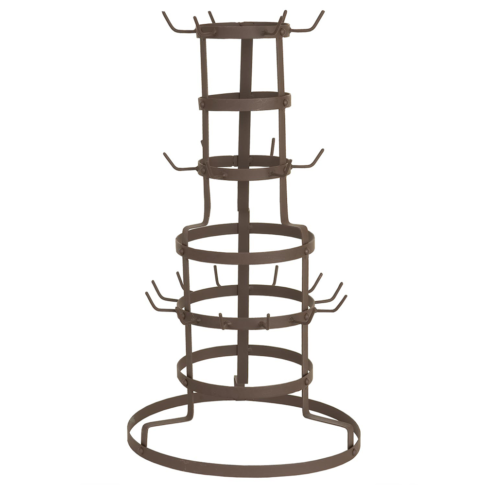 Mug Tree Brown Ø 30x54 cm