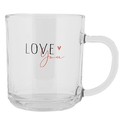 [BHSGL0015] Theeglas 11x8x9 cm / 200 ml