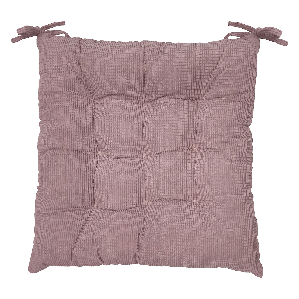 Stuhlkissen mit Schaumstoff  Rosa 40x40x4 cm