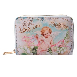 [JZPU0002-02] Borsellino Blu, Bianco 10x15 cm